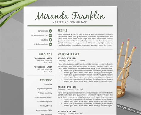 / 11+ student curriculum vitae templates. Minimalist CV Template, Curriculum Vitae, Simple CV Format ...