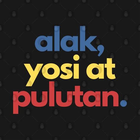 The Words Alk Yosi At Pullan In Different Colors On A Black Background