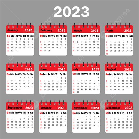 Calendario Rosso 2023 Mesi Data Mesi Luglio Ordine Del Giorno Png E