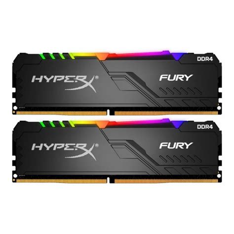 Geriausi „hyperx fury ddr4 kainų pasiūlymai, akcijos. Memória Kingston HyperX Fury RGB 16GB (2x8GB) DDR4-3200 ...