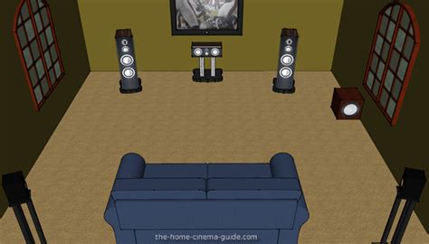 Surround speaker layouts should be planned well in advance of cutting holes in the ceiling. Home Theater Speaker Placement: Surround Sound Setup Tips