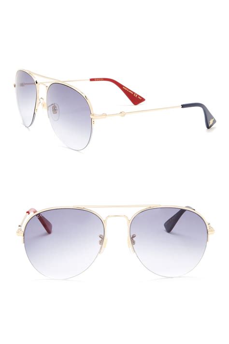 gucci aviator 56mm sunglasses is now 60 off free shipping on orders over 100 sunglasses