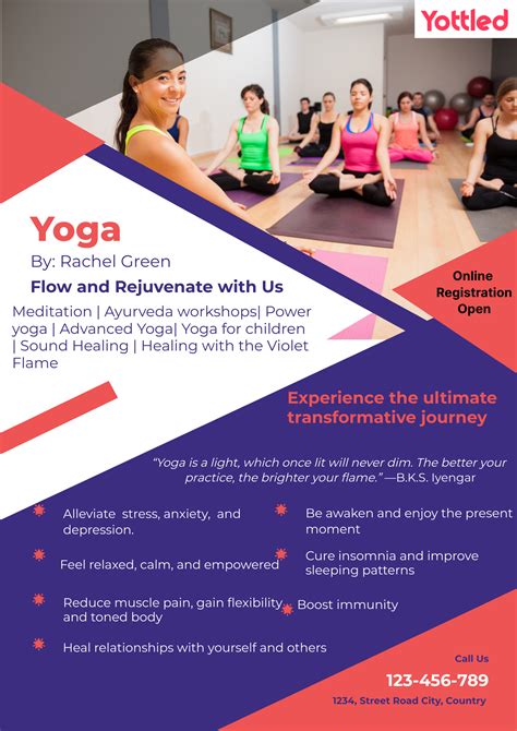 yoga advertisement 10 ready to use free templates ad copies flyers and posters yottled