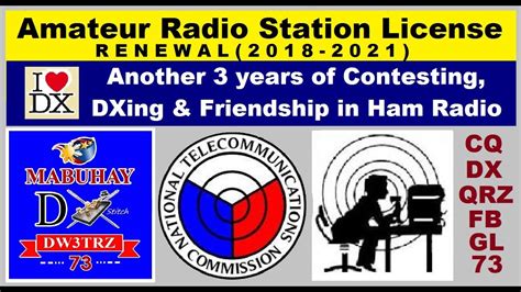 They may collect and use identifiers such as your ip address, depending on their own privacy policies. Ham Radio: My Radio Station License History & Renewal 2018 ...