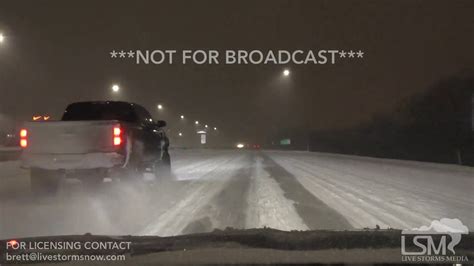 282018 Naperville Il Overnight I 88 Snow Covered Travelsnow Removal