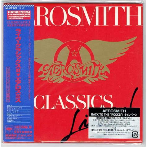 Live Classics Ii Used Japan Mini Lp Cd Aerosmith Beat Net Records