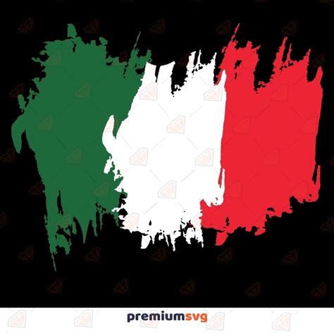 Distressed Italy Flag Svg Italian Flag Svg Premiumsvg