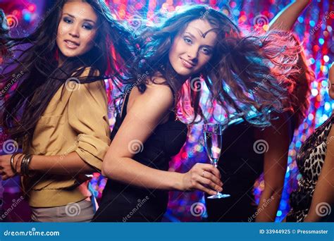 Dancing With Friends Stock Image Image Of Expression 33944925