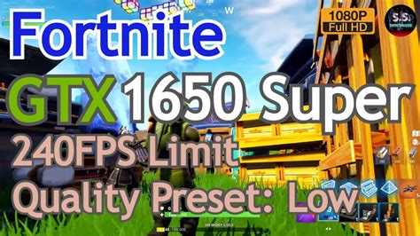 Fortnite Creative Gtx 1650 Super I5 9600k 1080p Frame Rate Limit