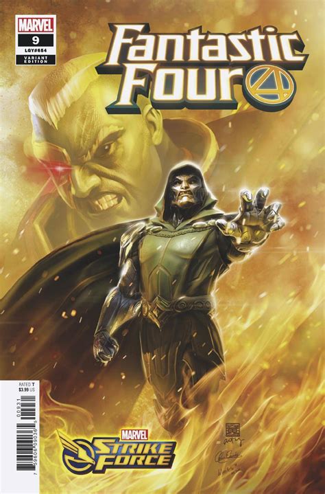 Fantastic Four 9 Mystery Yongcho Cho Variant Cover