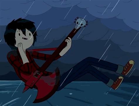 marchall lee in the rain adventure time♢ adventure time art marshall lee adventure time