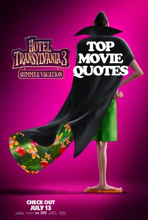 Hotel Transylvania 3 Summer Vacation Quotes Top List From The Movie