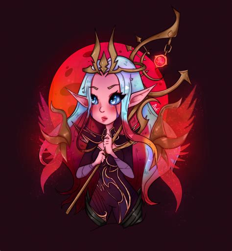 I Drew Nightbringer Soraka Since I Miss Playing Her So Much At This