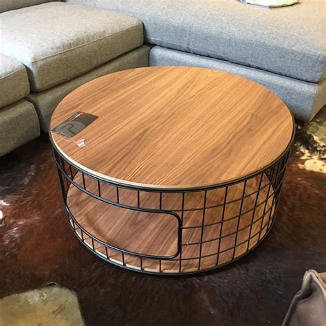 Designed to nest with the array end table. Gus Modern Wireframe Coffee Table | Chairish