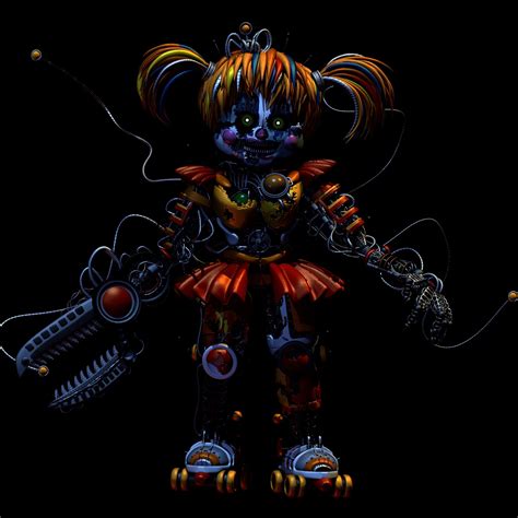 A Very Old Scrap Baby Render From 2019 Model By Lead Productions R