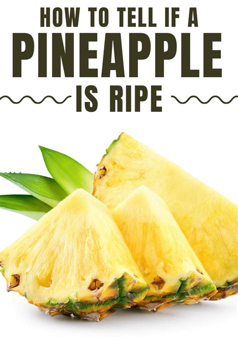 How To Tell If A Pineapple Is Ripe 4 Simple Ways Insanely Good