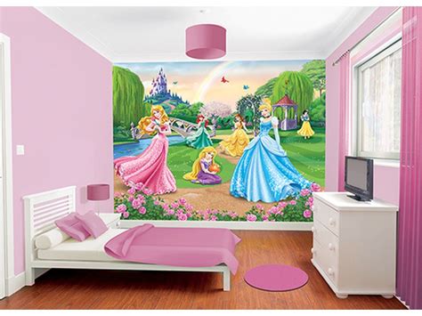 Disney Princess Ballroom Wall Mural Wall Design Ideas