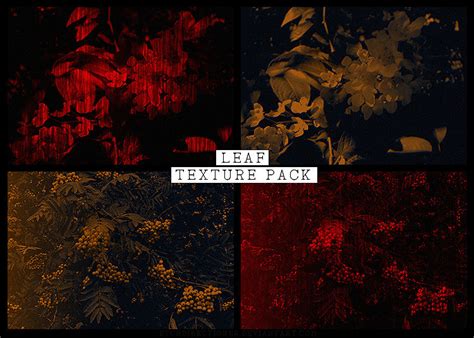 Leaf Texture Pack By Serendipify On Deviantart