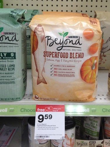 Save $4.00 off (1) bag beyond® dry dog food printable coupon. TARGET: Purina One Beyond Dog Food ONLY $1.09 (reg. $9.59 ...