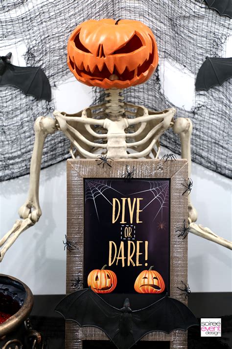 Halloween Party Games Dive Or Dare Free Printables