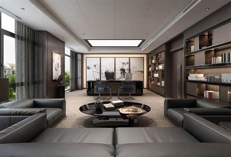 We Were Chosen To Undertake A Modern Luxury Ceo Office Interior Design