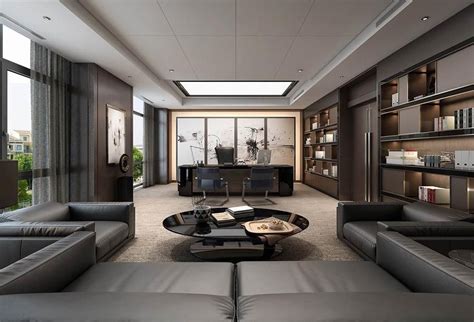 3d Interior Directorroom 7 Scenes File 3dsmax Model Free Dowload