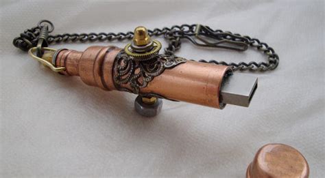 Steampunk Usb Stick Memory Stick Flash Drive Data Storage Usb 3 32