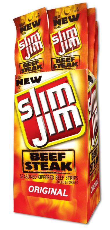 Slim Jim Beef Steak Beef Steak Snacks Beef Strips
