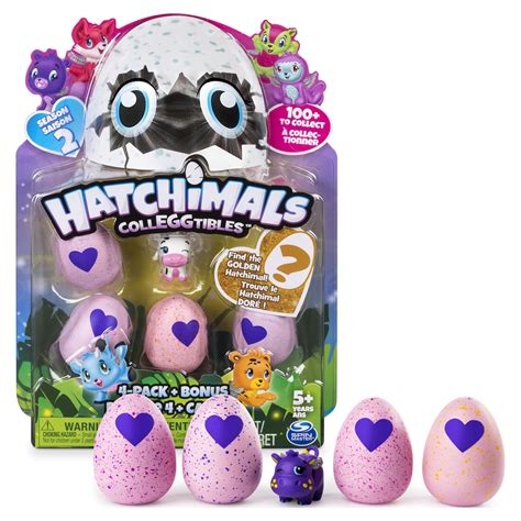 Hatchimals Colleggtibles Season 2 4 Pack Bonus Styles And Colors May