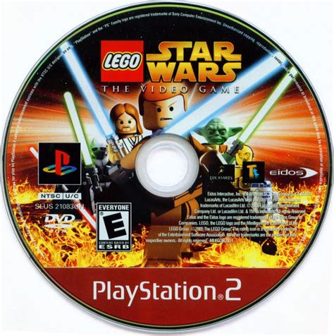 Lego Star Wars The Video Game 2005 Playstation 2 Box Cover Art