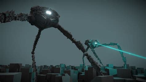 Obiously Inspired By War Of The Worlds And Made In Blender D 3d