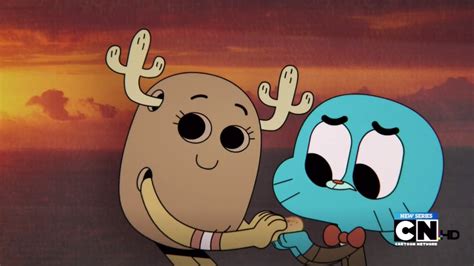 Image Gumball Watterson And Penny Fitzgerald On The End 1png The