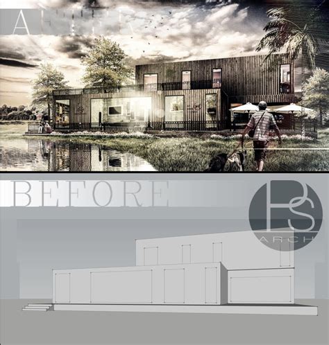 Photoshop for architect: Rendering by photoshop | Photoshop rendering ...