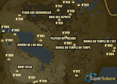 Noix Korogus De La Tour Du Prélude Soluce The Legend Of Zelda