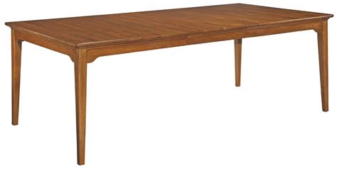 Cherry Park Rectangular Extendable Leg Dining Table From Kincaid 63 056v Coleman Furniture