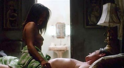 Leslie Bega Topless Sex Scene From Angel In Red