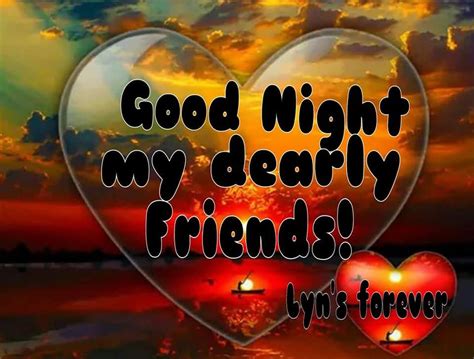 Good Night My Dearly Friends Pictures Photos And Images For Facebook