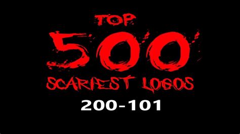 Top 500 Scariest Logos 200 101 Youtube