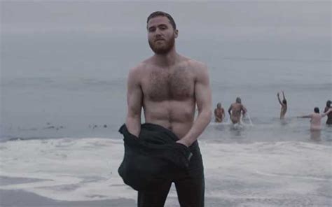 Mike Posner Goes Skinny Dipping In The Sea Gayety