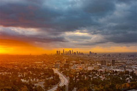 Los Angeles Sunrise Bilder Und Stockfotos Istock