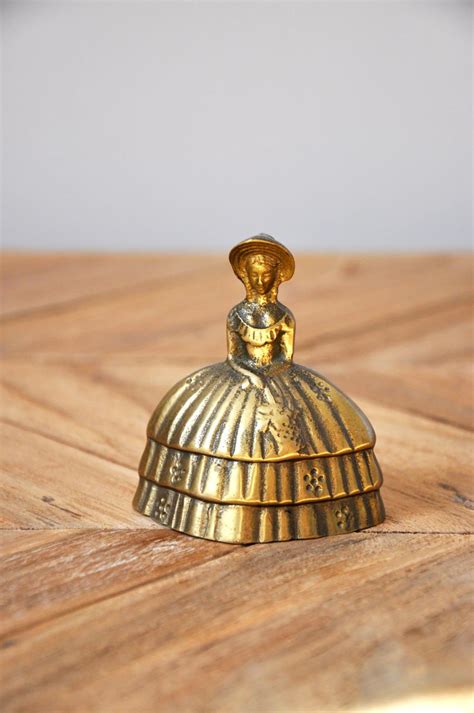 Vintage Southern Belle In Crinoline Dress Brass Bell Pearson Etsy Southern Belle Antique