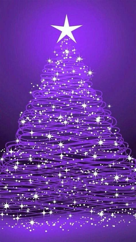 Pin By Carol Woods On Buon Natale Purple Christmas Purple Christmas