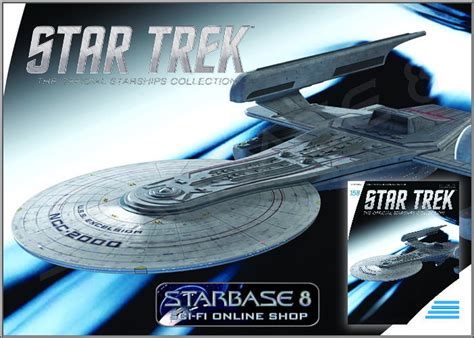 Uss Excelsior Concept Ii Eaglemoss Star Trek Starship Collection