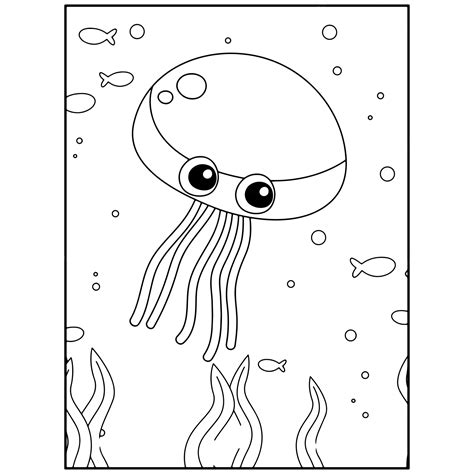 Premium Vector Printable Ocean Animals Coloring Pages For Kids
