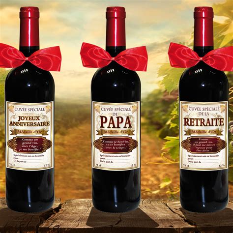Alle definities van de staat bekijken ： type: Une bouteille de vin rouge humoristique pour Anniversaire ...