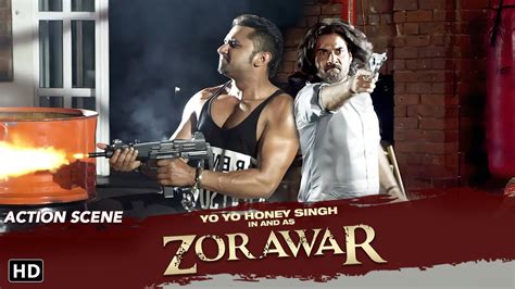 Zorawar Action Scene Yo Yo Honey Singh Zorawar Hd Punjabi Movie Parul Gulati Gurbani
