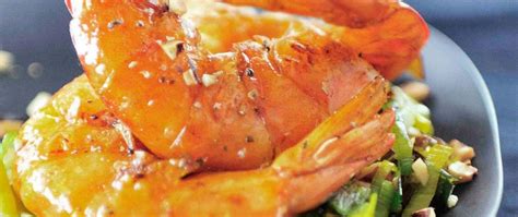 Recette gambas flambées au cognac