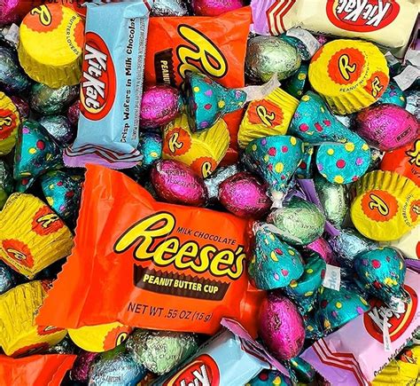 Chocolate Candy Variety Pack Eggs Hersheys Kisses