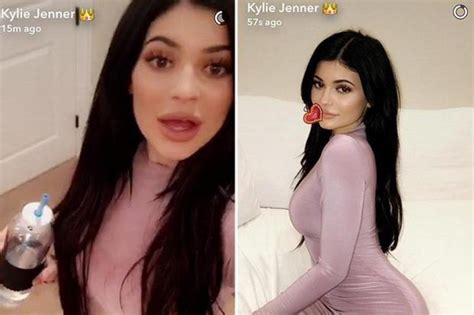 Kylie Jenner Shows Off Her Shapely Bum As She Poses In Eye Wateringly Tight Pink Dress The