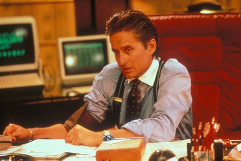 Wall Street Michael Douglas In Una Scena Del Film 434386 Movieplayerit